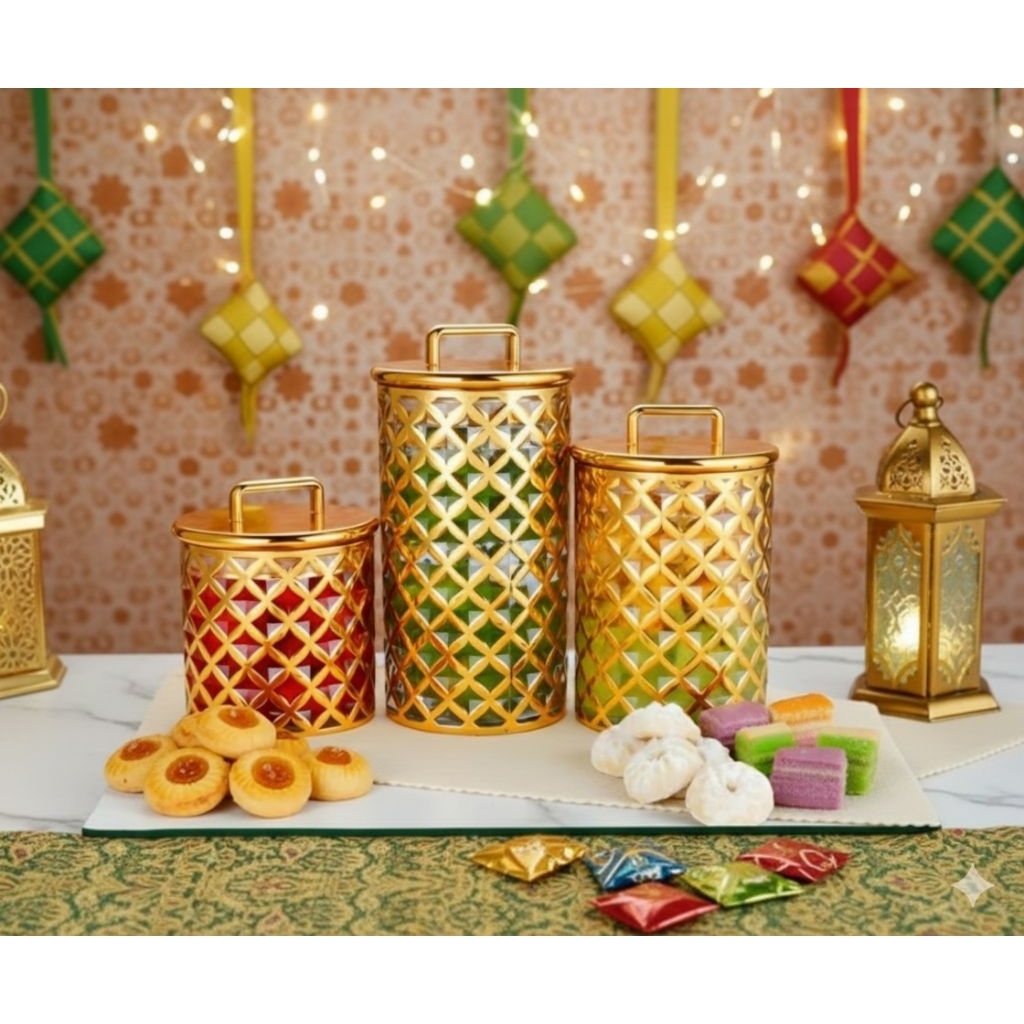 BALANG KUIH RAYA BEKAS KUIH RAYA CANISTER JAR DEEPAVALI CHINESE NEW ...