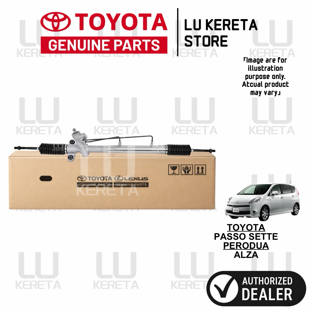 ORI TOYOTA THAILAND POWER STEERING RACK FOR TOYOTA PASSO SETTE PERODUA ...
