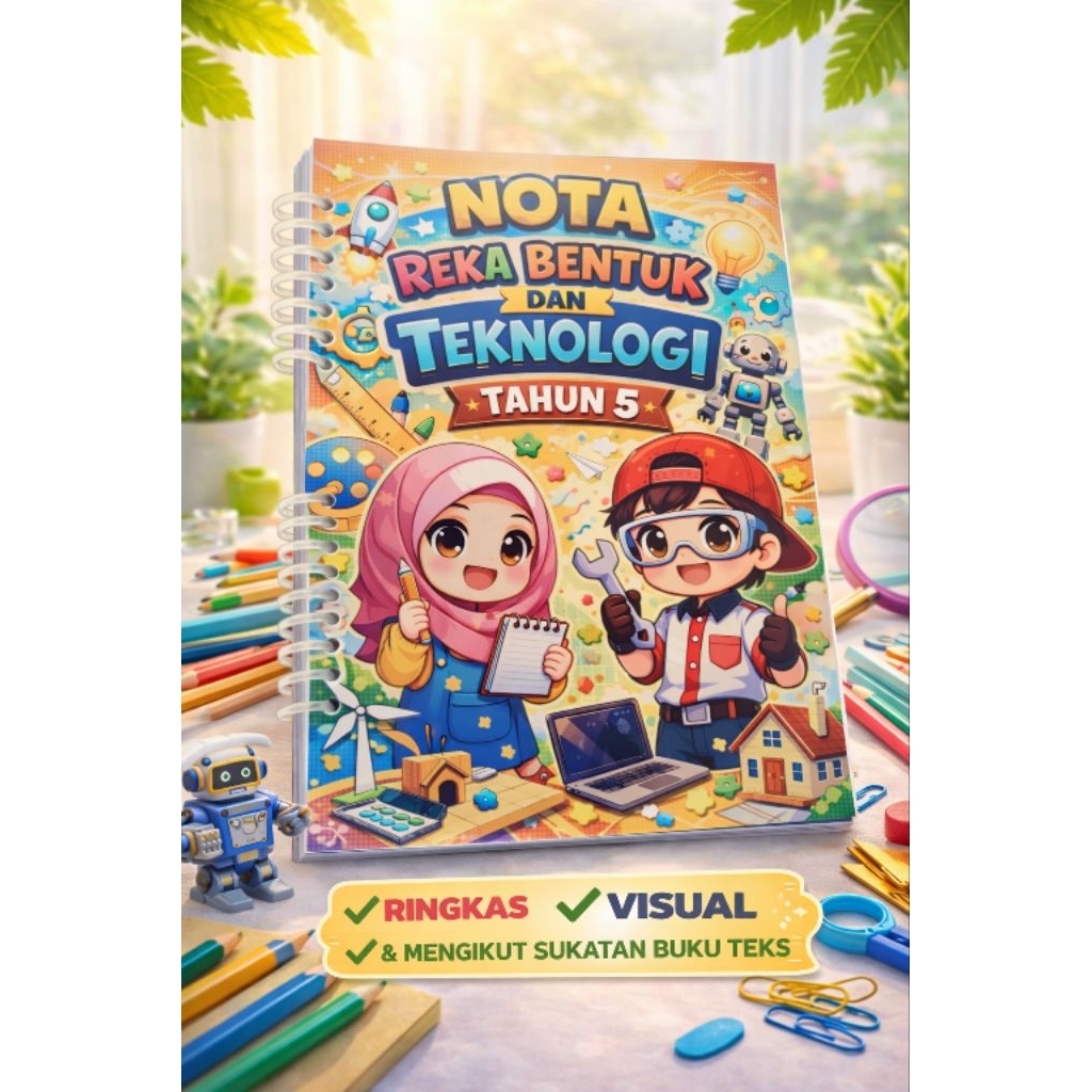 [HARDCOPY] NOTA RBT TAHUN 5 : Reka Bentuk dan Teknologi (Nota Komik ...