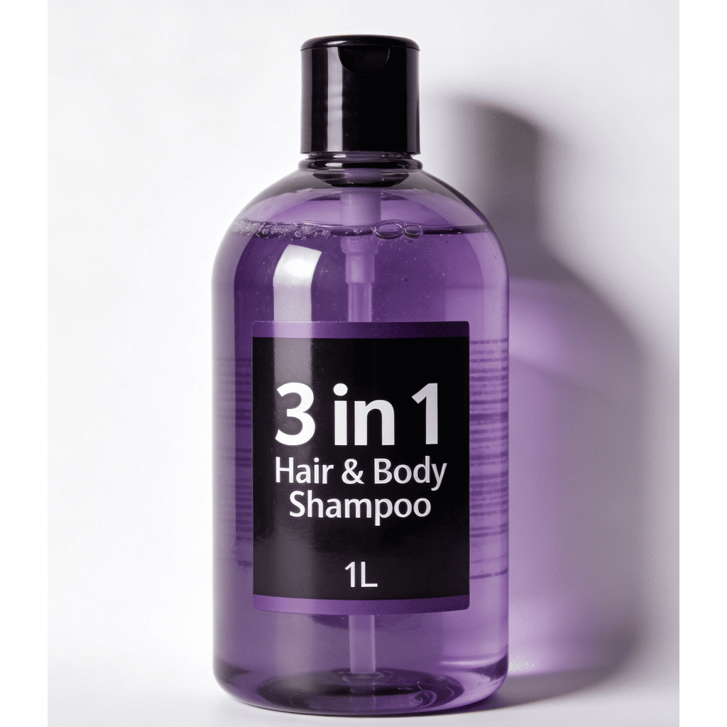 3 in 1 Hair & Body Shampoo – Multi-Purpose Cleaner (1L / 5L / 10L ...