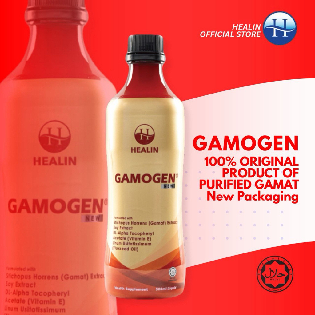 HEALIN Gamogen ORI Suplimen Kesihatan Berasaskan Gamat, Merejuvenasi ...