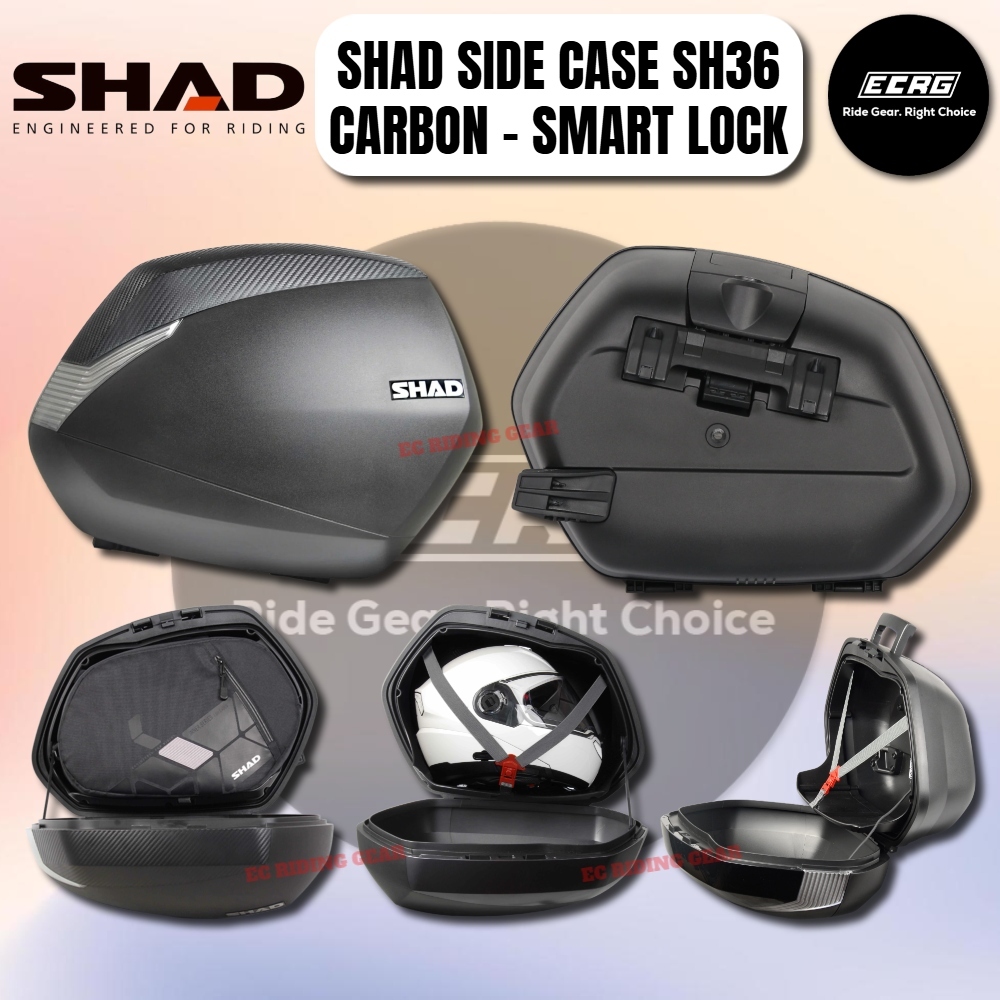 SHAD SH36 SIDE CASE SIDE BOX - CARBON PLATE / INNER BAGS | Shopee Malaysia