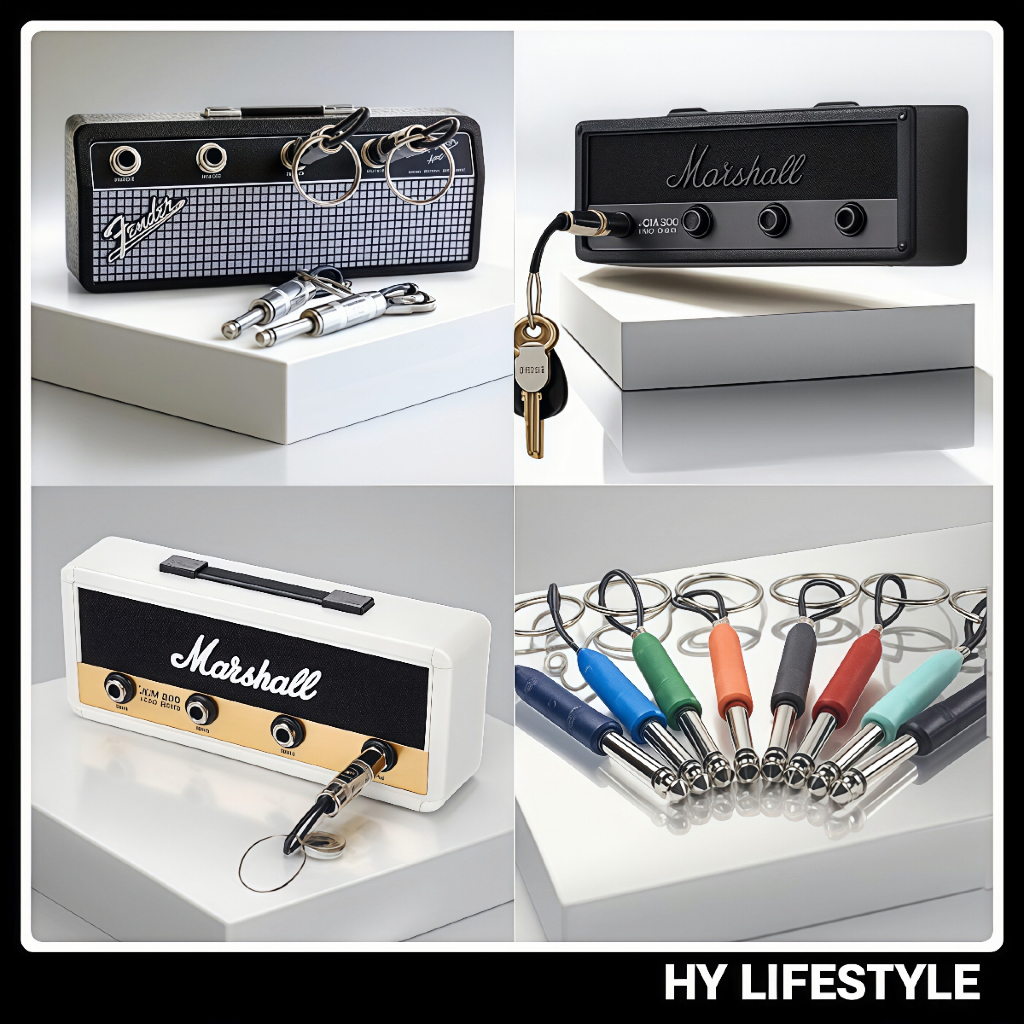 [HY] AMP Guitar Marshall Speaker Key Holder Key Rack Key Storage Wall ...