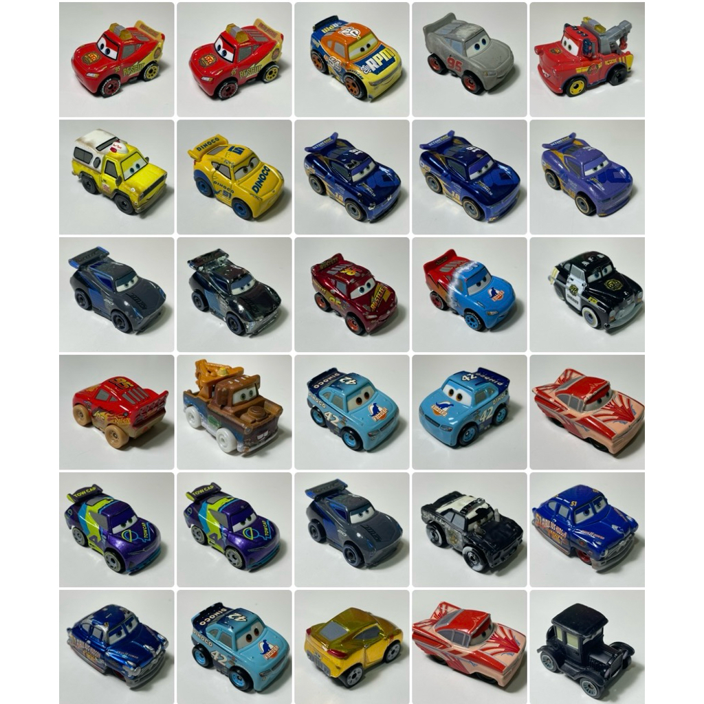Disney Mini Cars Racers Used Well | Shopee Malaysia
