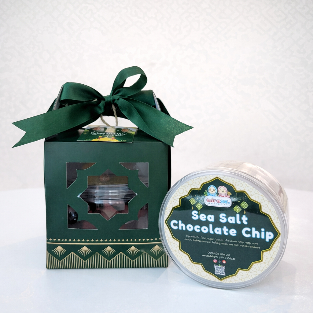 [RAYA SINGLE GIFT BOX] MIRAZA Kuih Raya | Premium Box, Ribbon & Hang ...