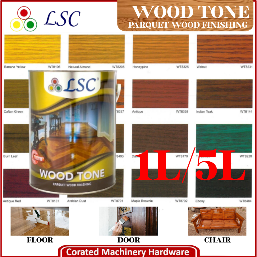 [CORATED] LSC Wood Tone 1Litre / 5Litre Color (None Delivery To East ...