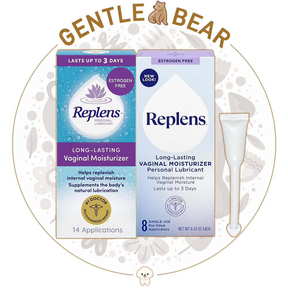 Replens Long-Lasting Vaginal Moisturizer, 8ct with single-use ...