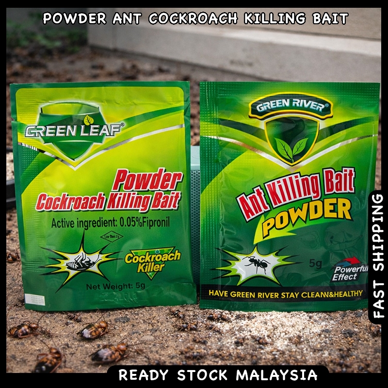 Green Leaf Green Riverr Powder Ant Cockroach Killing Bait | Shopee Malaysia