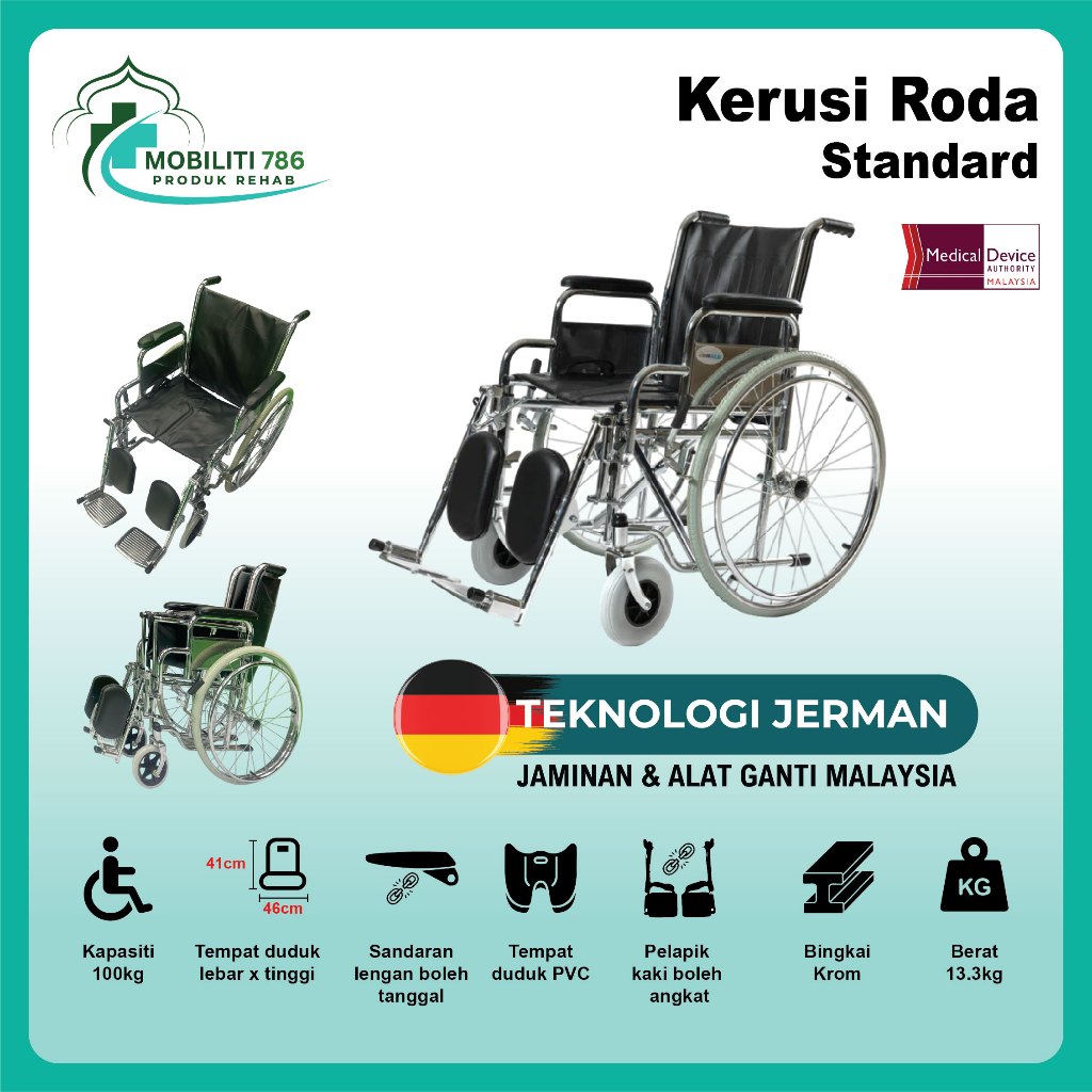 Kerusi Roda DEF Standard (18