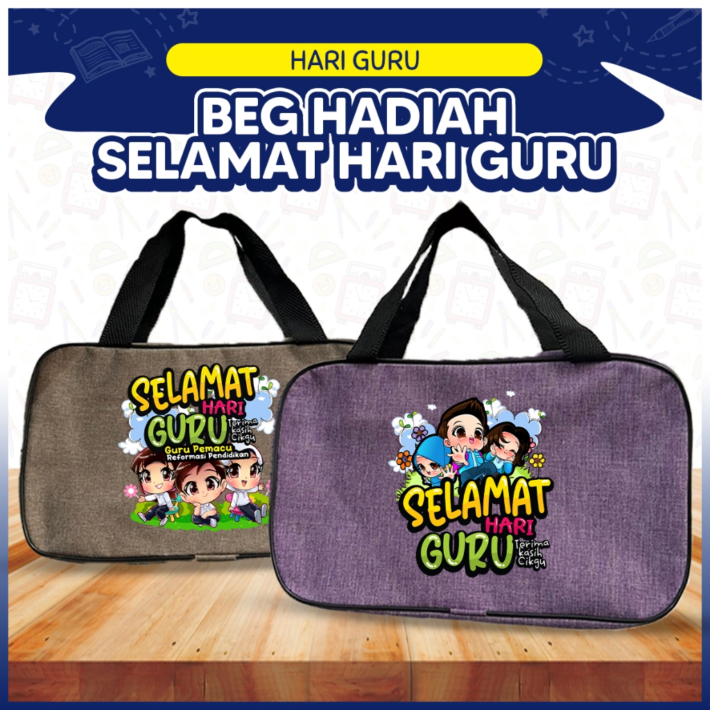 Beg Hadiah SELAMAT HARI GURU - Teacher's Gift Bag / Cenderahati Cikgu ...