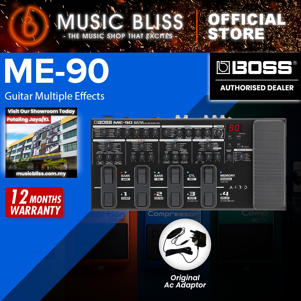 Boss ME-90 Guitar Multi-effects Pedal (ME90) | Shopee Malaysia