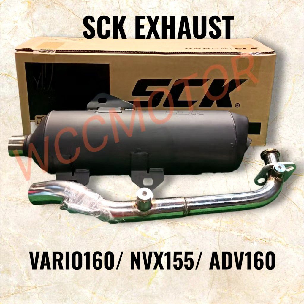 Exhaust SCK Racing VARIO160 / ADV160 / NVX155 | Shopee Malaysia