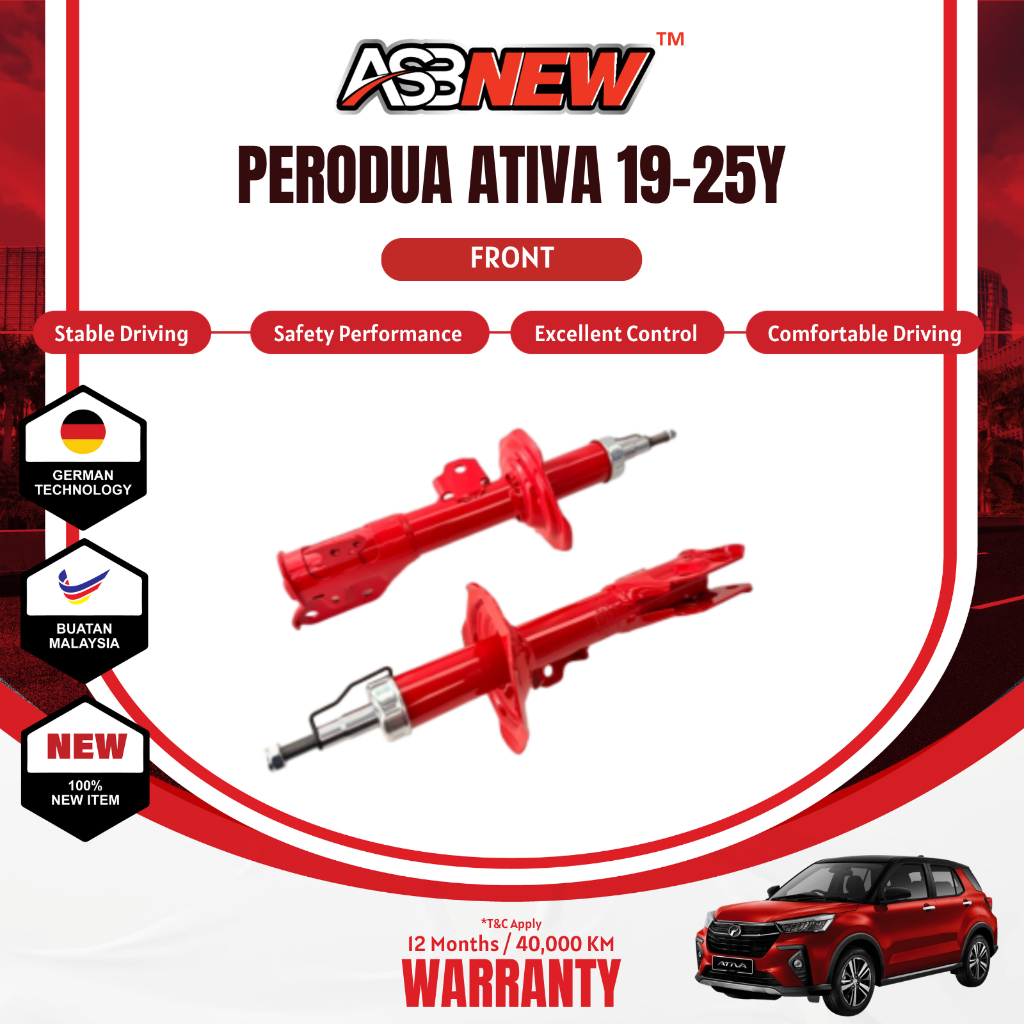 ASBNEW Shock Absorber Heavy Duty for PERODUA ATIVA 19-25Y | Shopee Malaysia