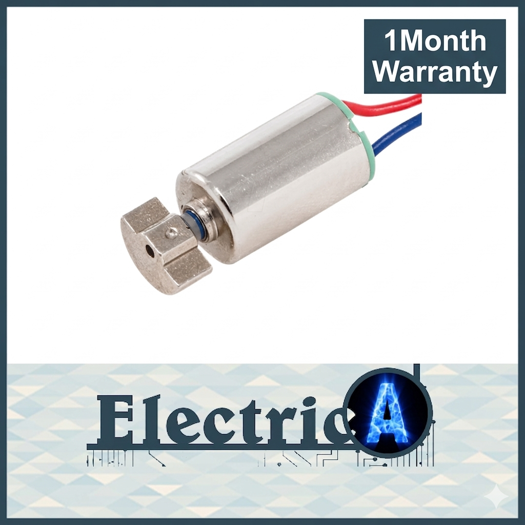 (+1Month Warranty) High Speed Vibration Motor 18000 RPM (DC3-4.5V) [ElectricA]