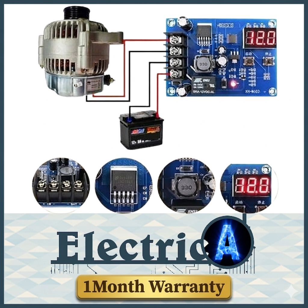 (+1Month Warranty) XH-M603 Lithium Battery Charger Control Switch Protection Board With LED Display hcw-m632 [ElectricA]