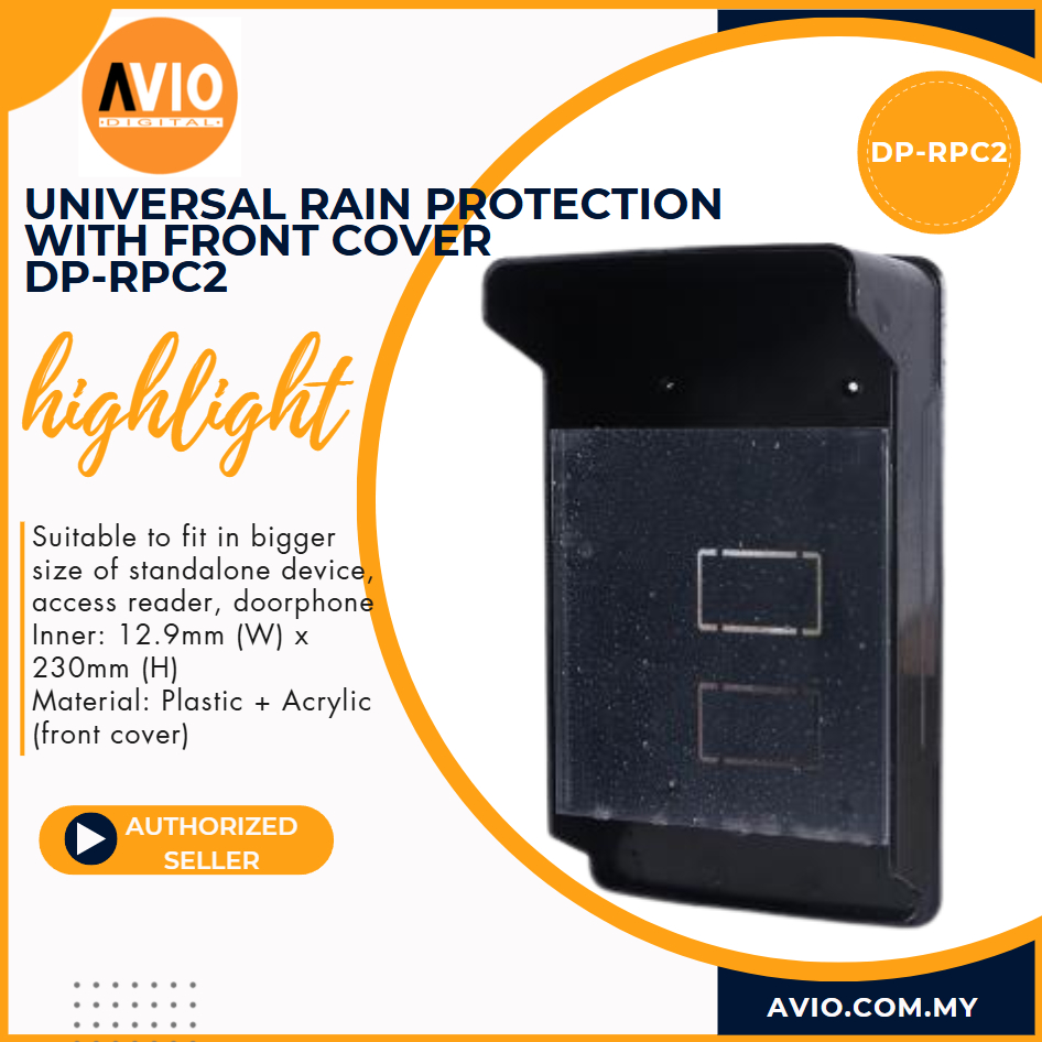 Door Access Keypad Doorphone Rain Shield Protection Cover Big Size for ...