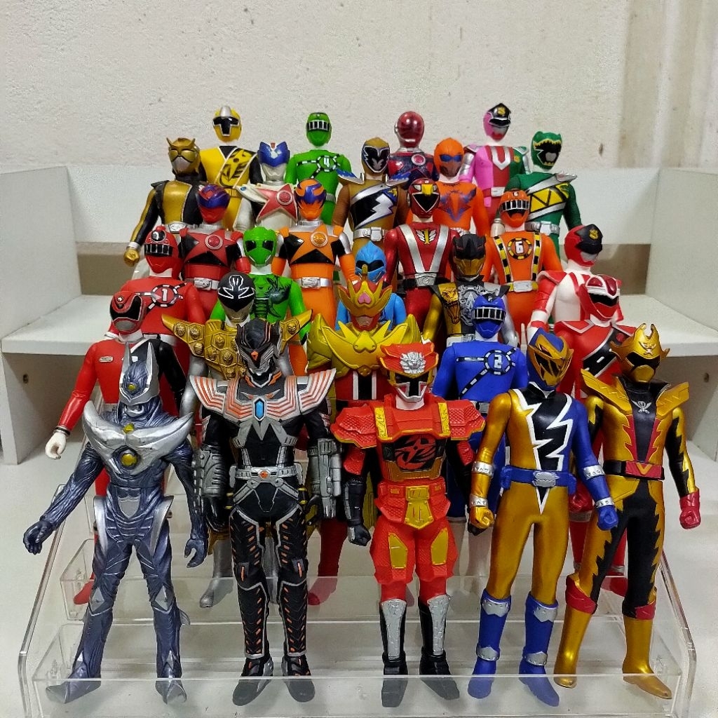 Bandai Sofubi 6.5 Super Sentai Power Rangers Gransazer Ryukendo ...