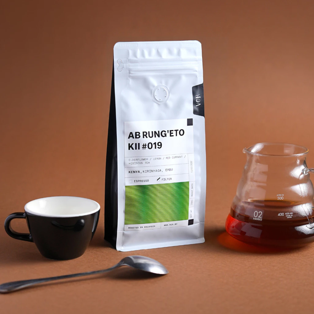 VCR Kenya AB Rung'eto Kii #019 – specialty coffee beans Malaysia