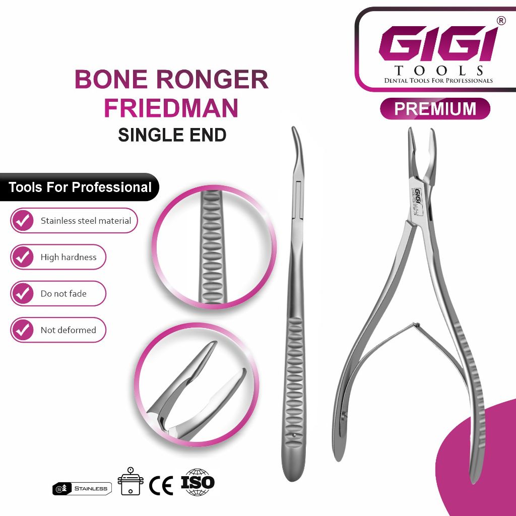 GIGI Tools Dental Bone Rongeur 3mm Orthodontic Plier Bone Crusher ...