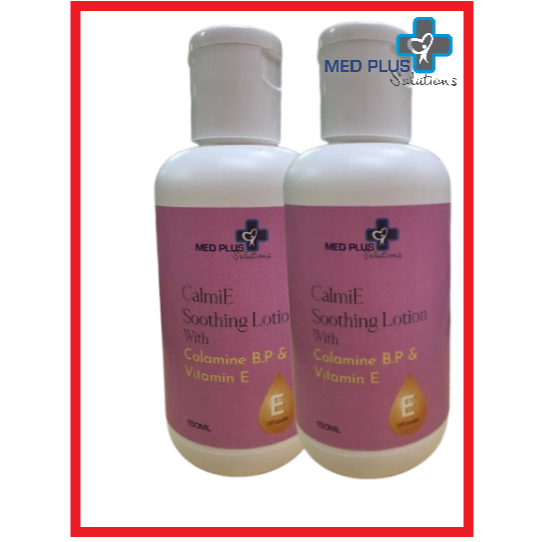 CalmiE Soothing Lotion with Calamine B.P & Vitamin E 150ml (Exp: 1/2029 ...
