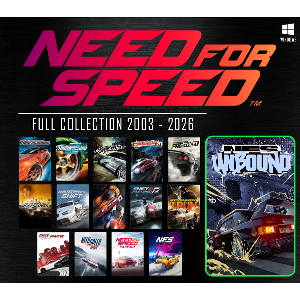 🎮PC Games🎮 Need For Speed Complete Collection (2003-2026) for Windows ...