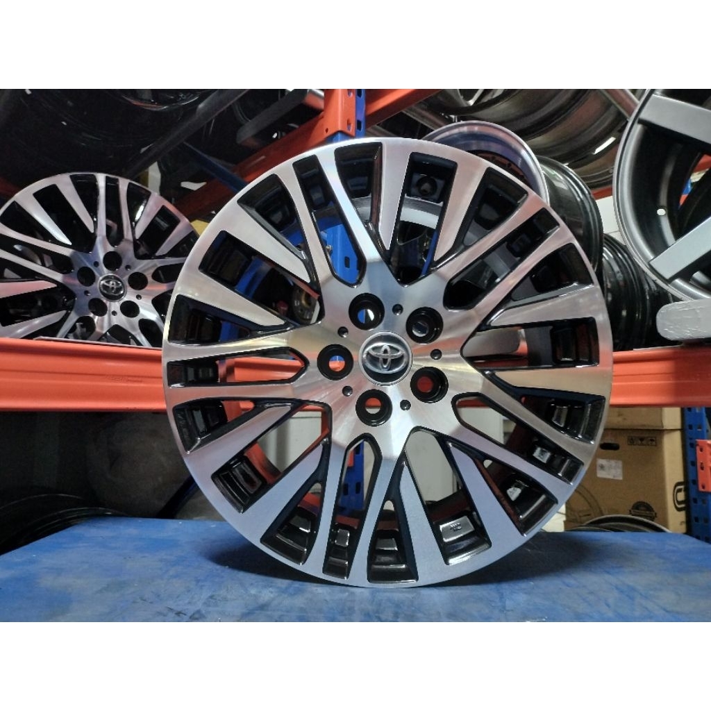 USED SPORT RIM 18 INCH RM1880 ORIGINAL TOYOTA VELLFIRE ALPHARD CAMRY ...