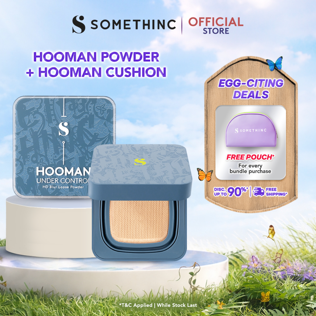 SOMETHINC Hooman Cushion + Hooman Loose Powder [Bundle] | Shopee Malaysia