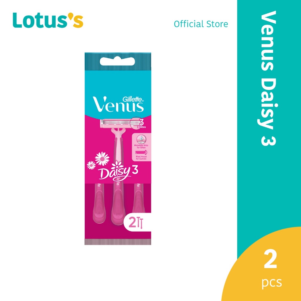 Gillette Simply Venus Basic 3 Blades 2s Disposable Razors | Shopee Malaysia