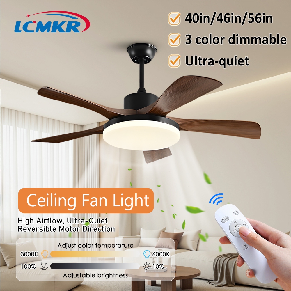 Ceiling Fan with Light Remote Control Kipas Siling with Light Kipas ...