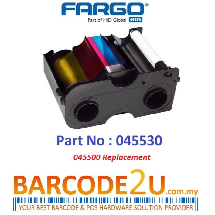 Fargo DTC card printer ribbon Part No: 045530 (045500 replacement ...
