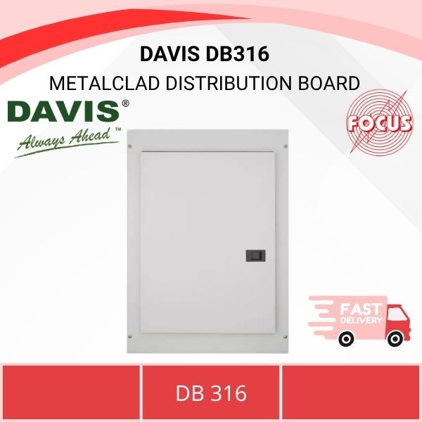 DAVIS DB316 METALCLAD DISTRIBUTION BOARD | Shopee Malaysia