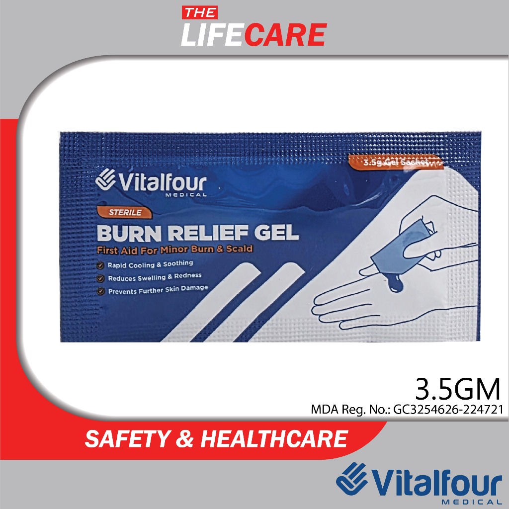 Vitalfour BurnShield First Aid Burn Gel First Aid For Burn PAIN ...