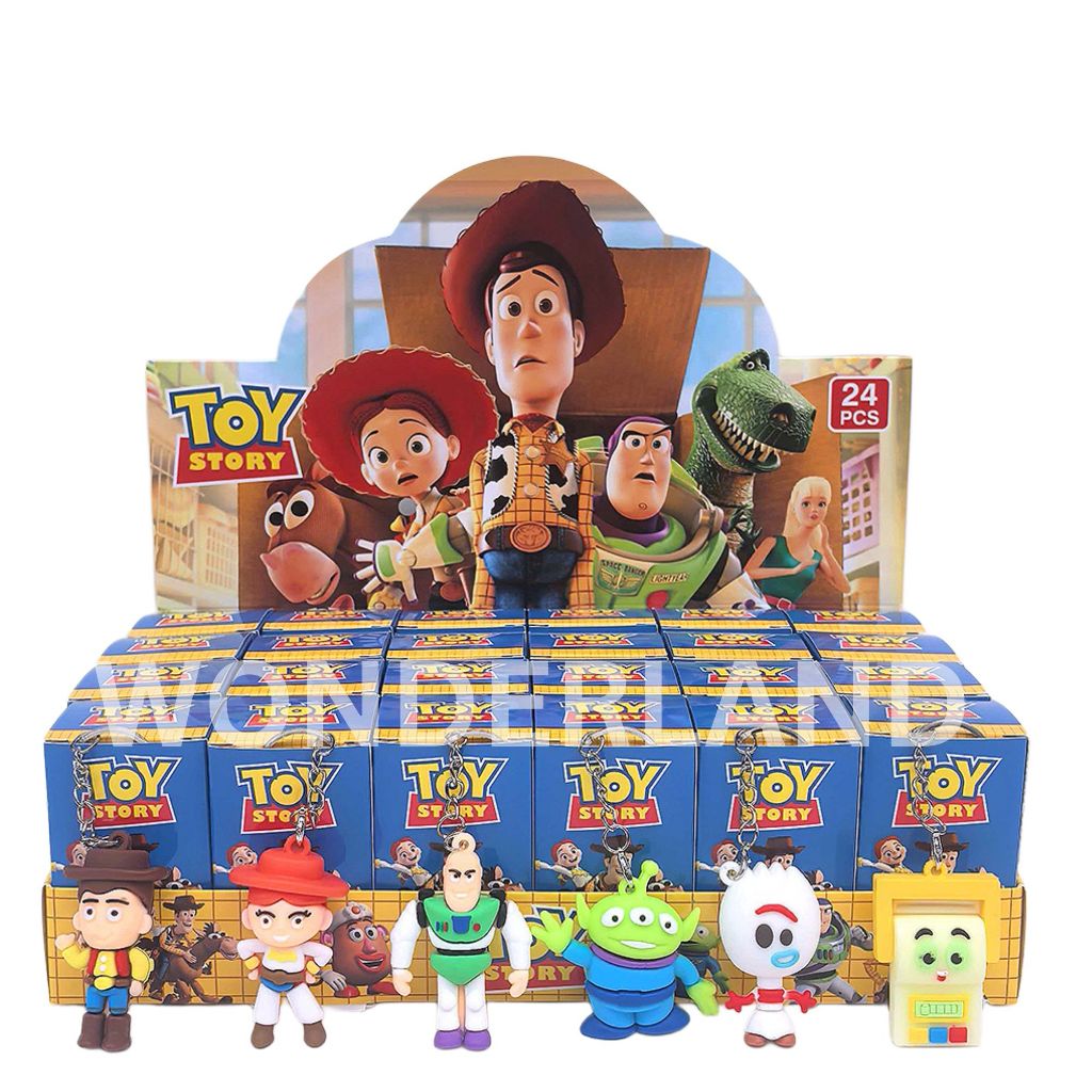 Toy Story Mini Figure Keychain Blind Box for Kids Keychain Toy Story ...