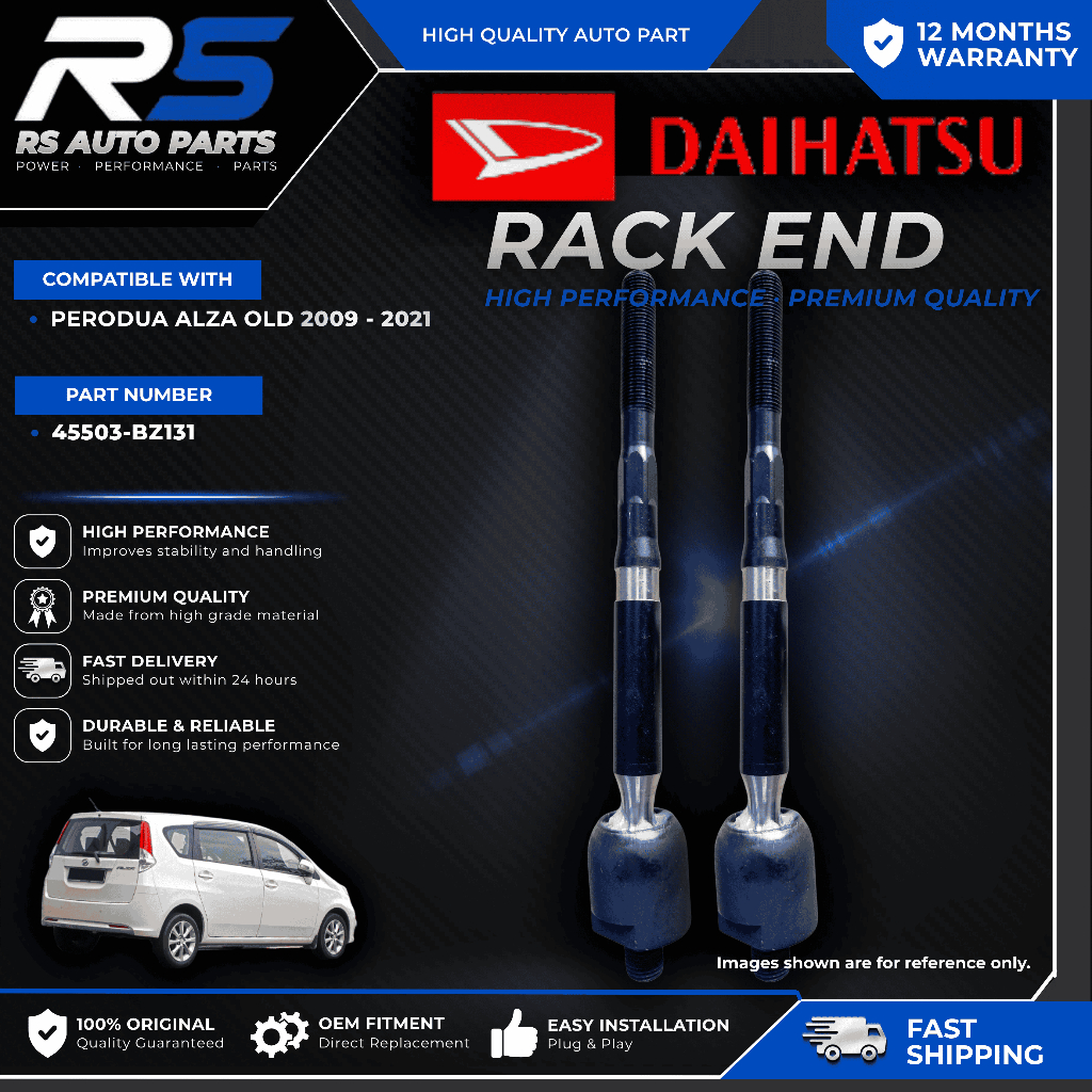 Perodua Alza 1.5 [45503-BZ131] Rack End (1 Pair) | Shopee Malaysia