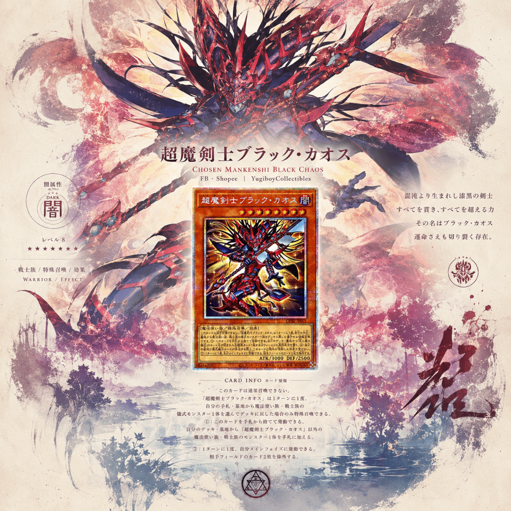 CORI-JP001 Black Chaos the Ultimate Magical Swordsman PSER