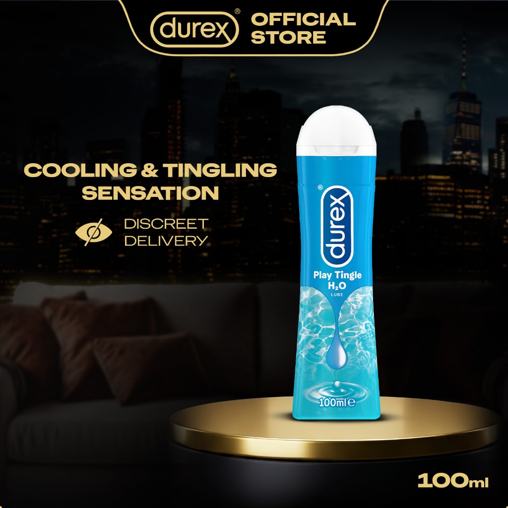 Authentic] Durex Lube Play Tingle Lubricant 100ml