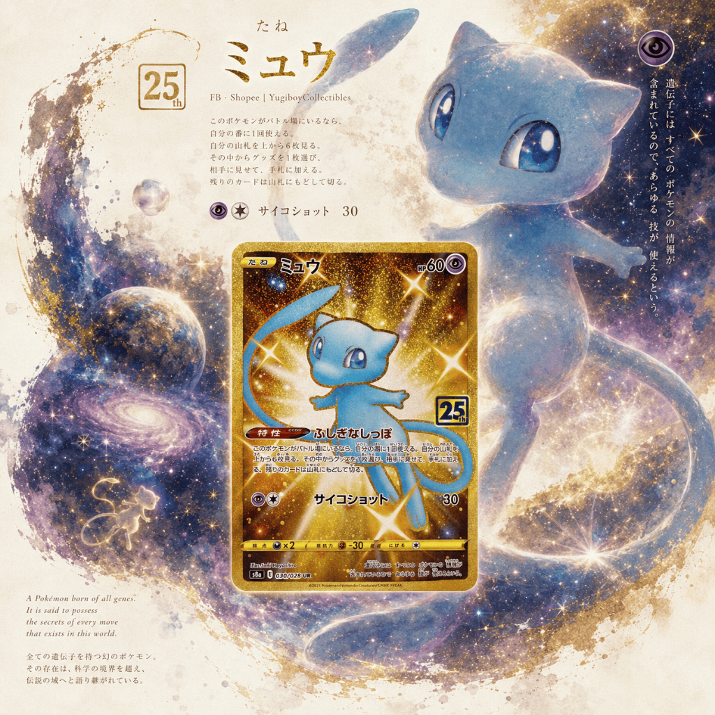 Mew UR 030/028 [S8a] 25th Anniversary Collection