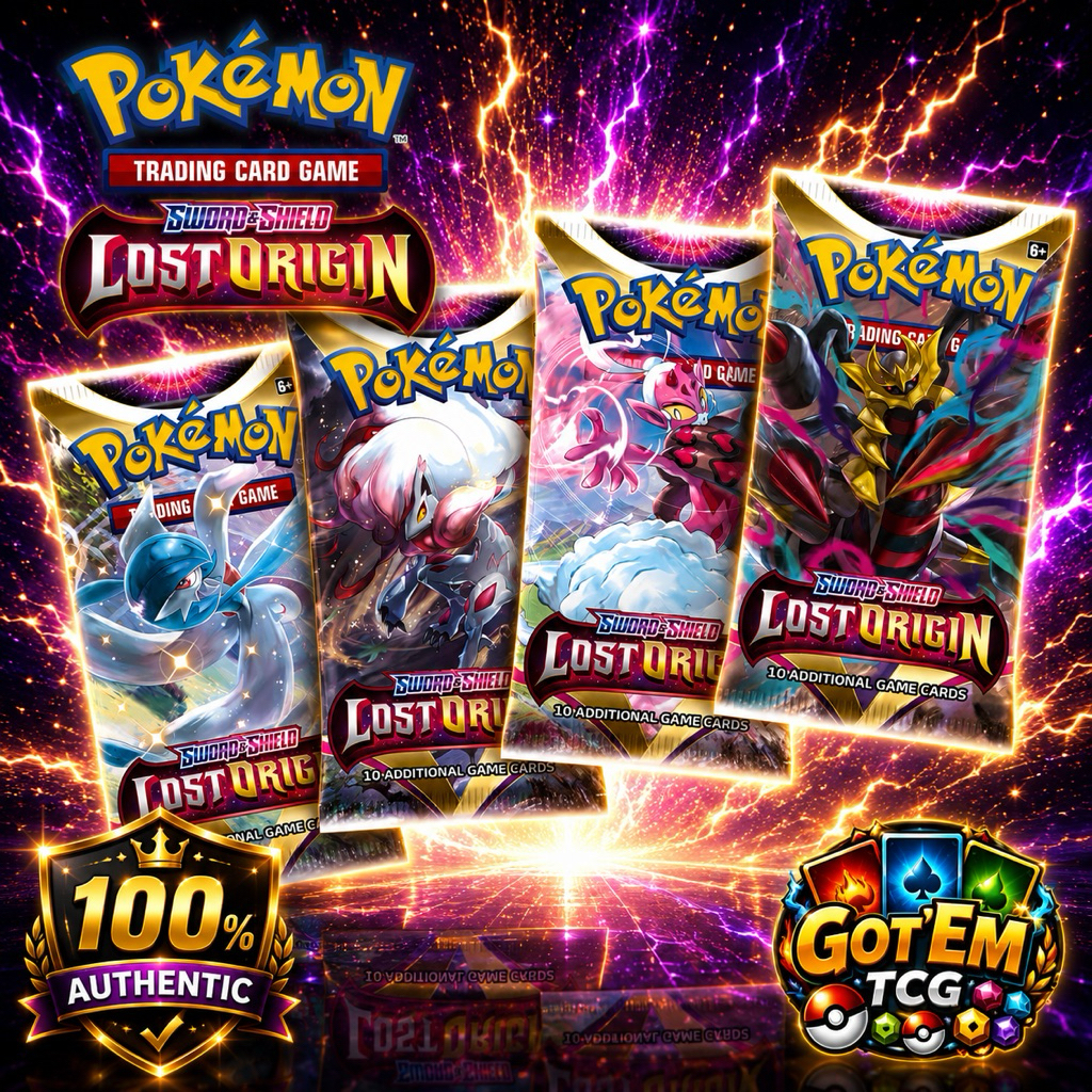 Pokémon Tcg Lost Origin Booster pack(one pack) | Shopee Malaysia