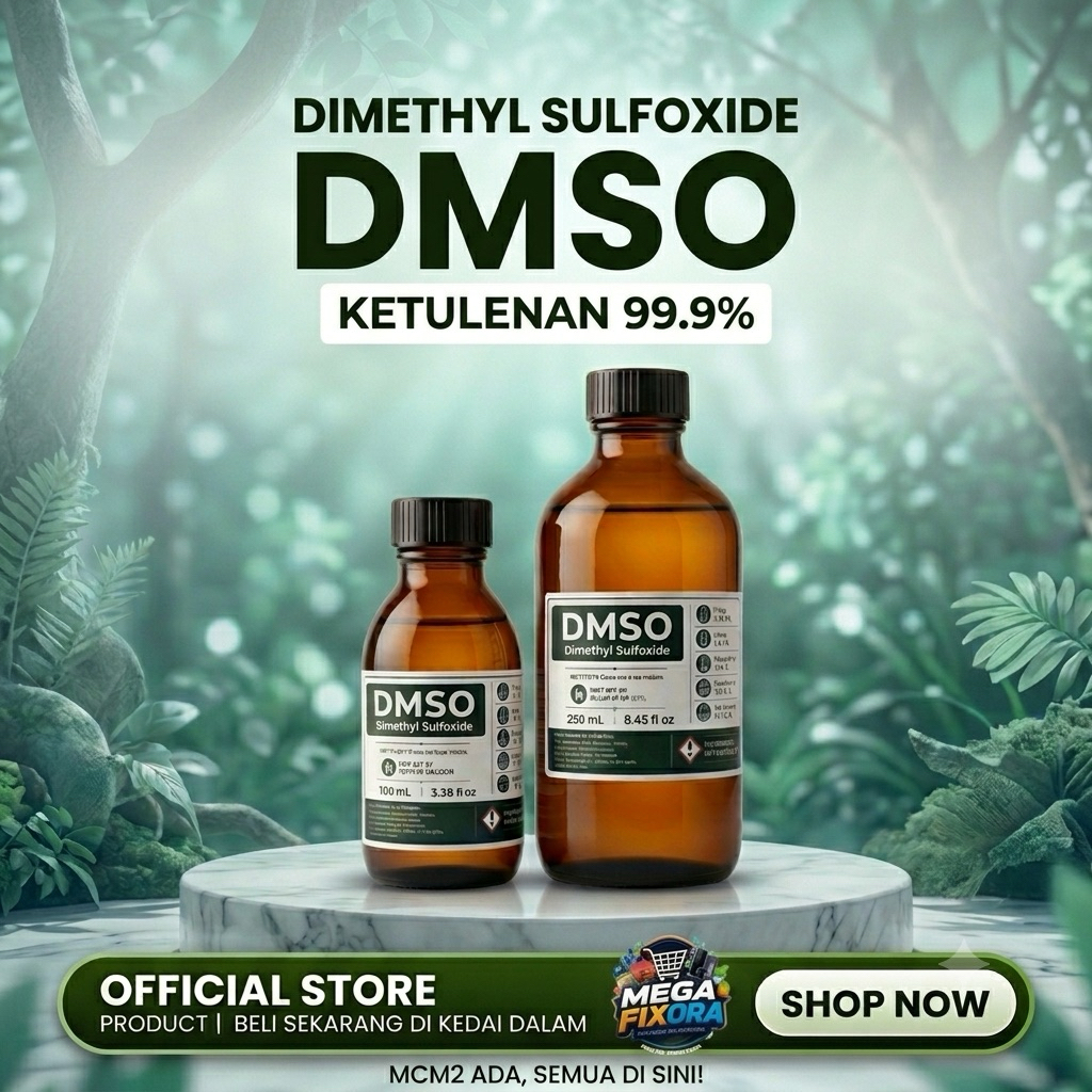 DIMETHYL SULFOXIDE (DMSO) 99.9% AR GRADE - NOW IN GLASS BOTTLE ...