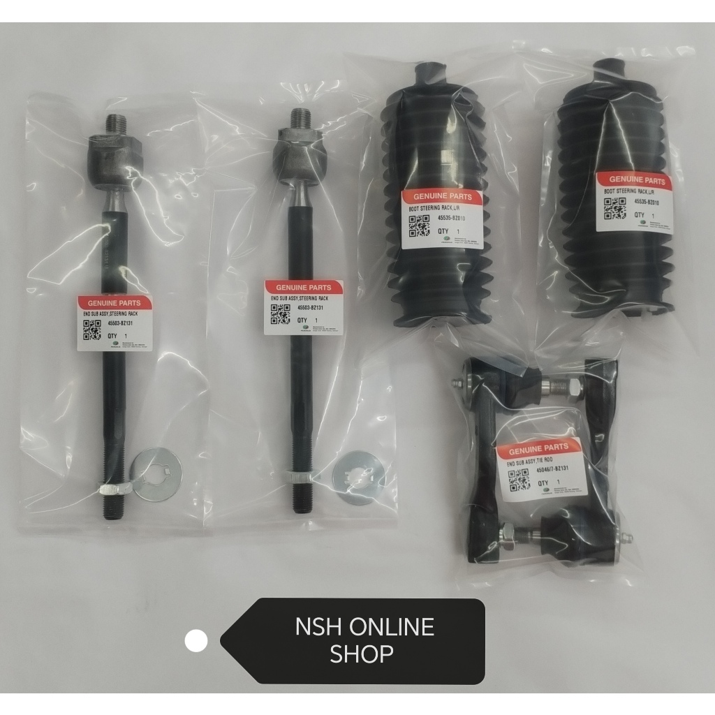 Tie Rod End+Rack End+Steering Boot Cover (OEM) for Perodua Alza 1.5 ...