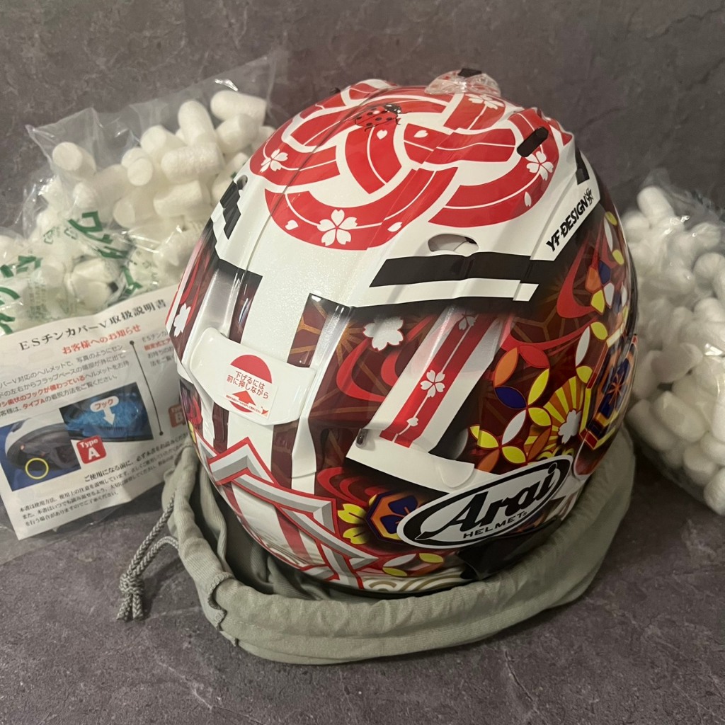 Arai RX-7X NAKAGAMI GP3 Full Face Motorcycle Helmet ［54cm/55-56cm