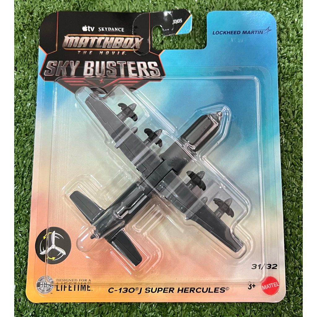 Matchbox MBX 2026 The Movie Sky Busters Lockheed Martin C-130J Super ...
