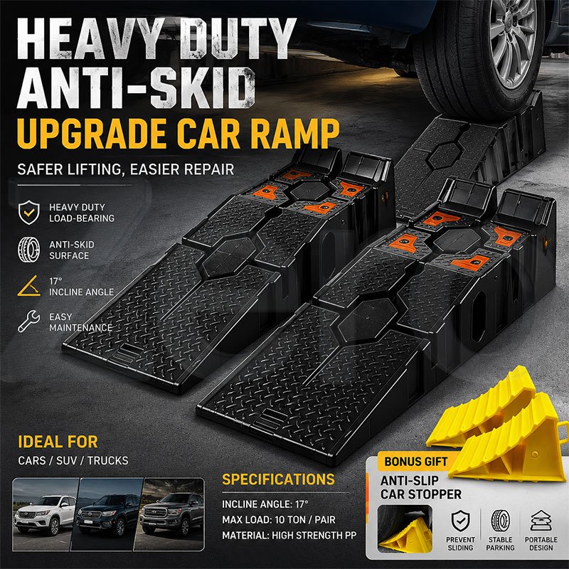 car ramps heavy duty car jack ramp HEAVY DUTY rubber curb ramp Vehicle ...
