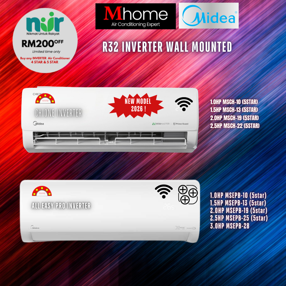 midea aircon - Prices and Promotions - Aug 2026 | Shopee Malaysia