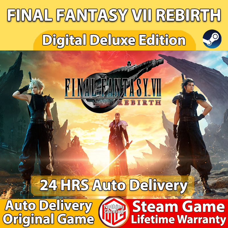 FINAL FANTASY VII REBIRTH | Digital Deluxe Edition | Steam Offline ...