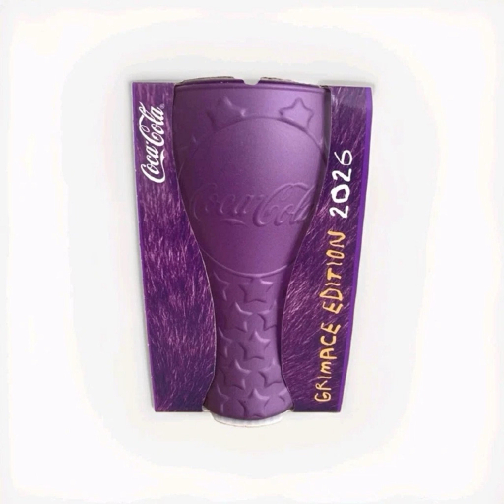 McDonald's Grimace Edition 2026 Coca-Cola Glass | 2026 FIFA World Cup ...