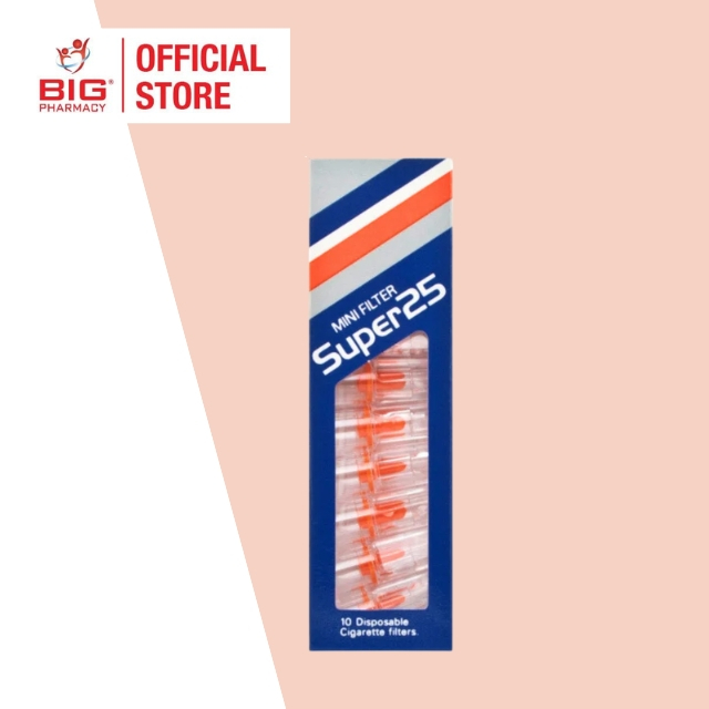 cigarette filter shopee Super 25 Mini 10 Disposable Filters 300 Pcs Disposable Tobacco Cigarette