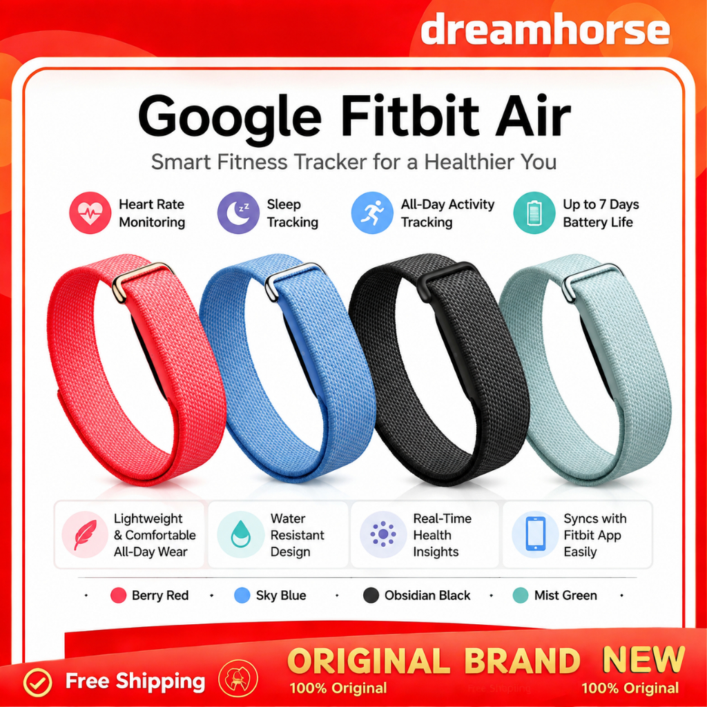 Fitbit Air screenless tracker with AI coaching | Shopee MY