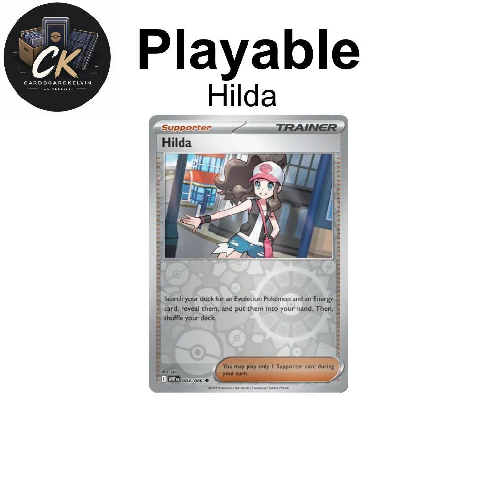 Pokemon Trading Card Game Hilda Playable | Shopee Malaysia