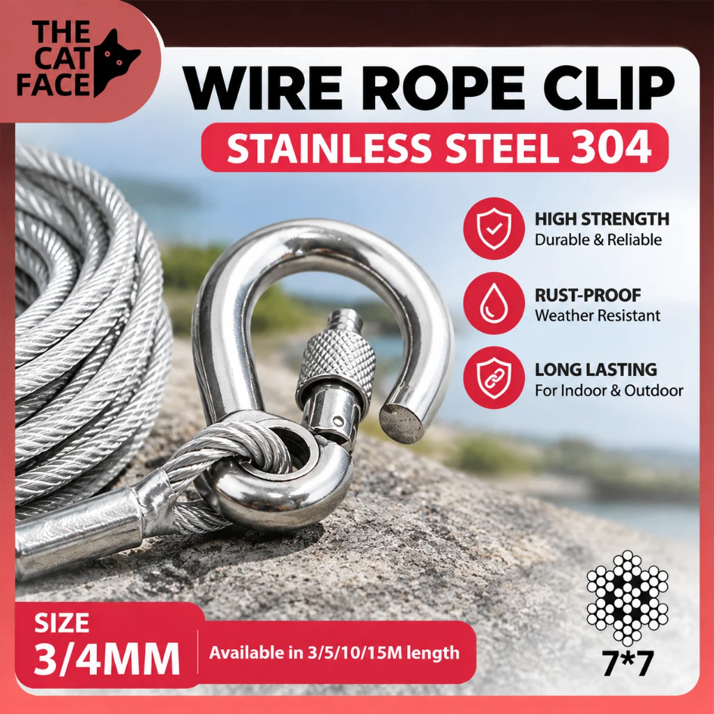 steel wire rope - Prices and Promotions - Oct 2026 | Shopee Malaysia